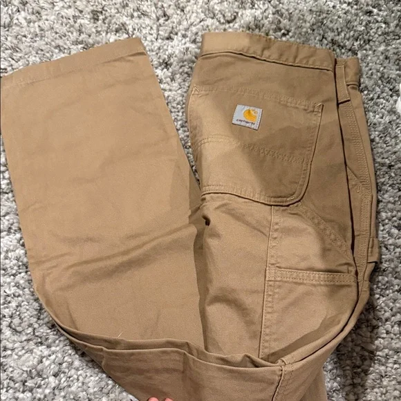 Carhartt Men's Khaki work pants - Picture 6 of 7